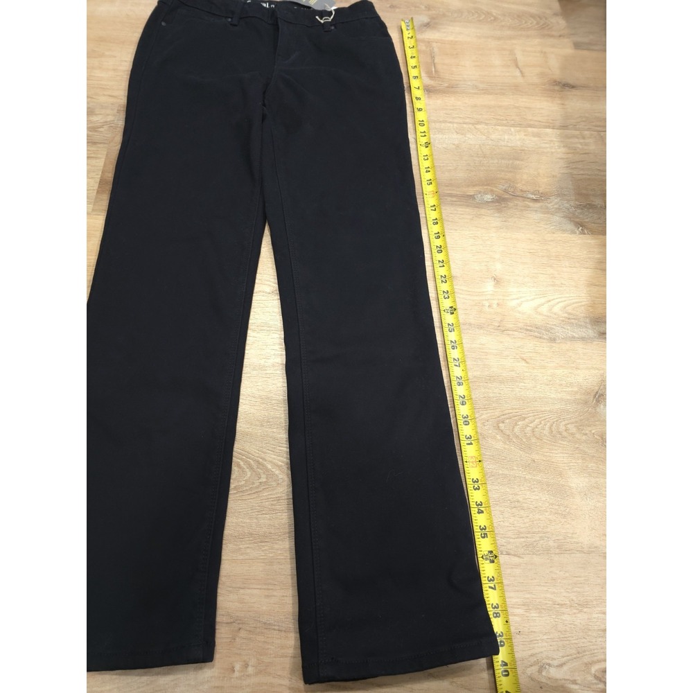NWT Natural Reflections Women's Fleece‎ Lined Relaxed Straight Leg Pants...